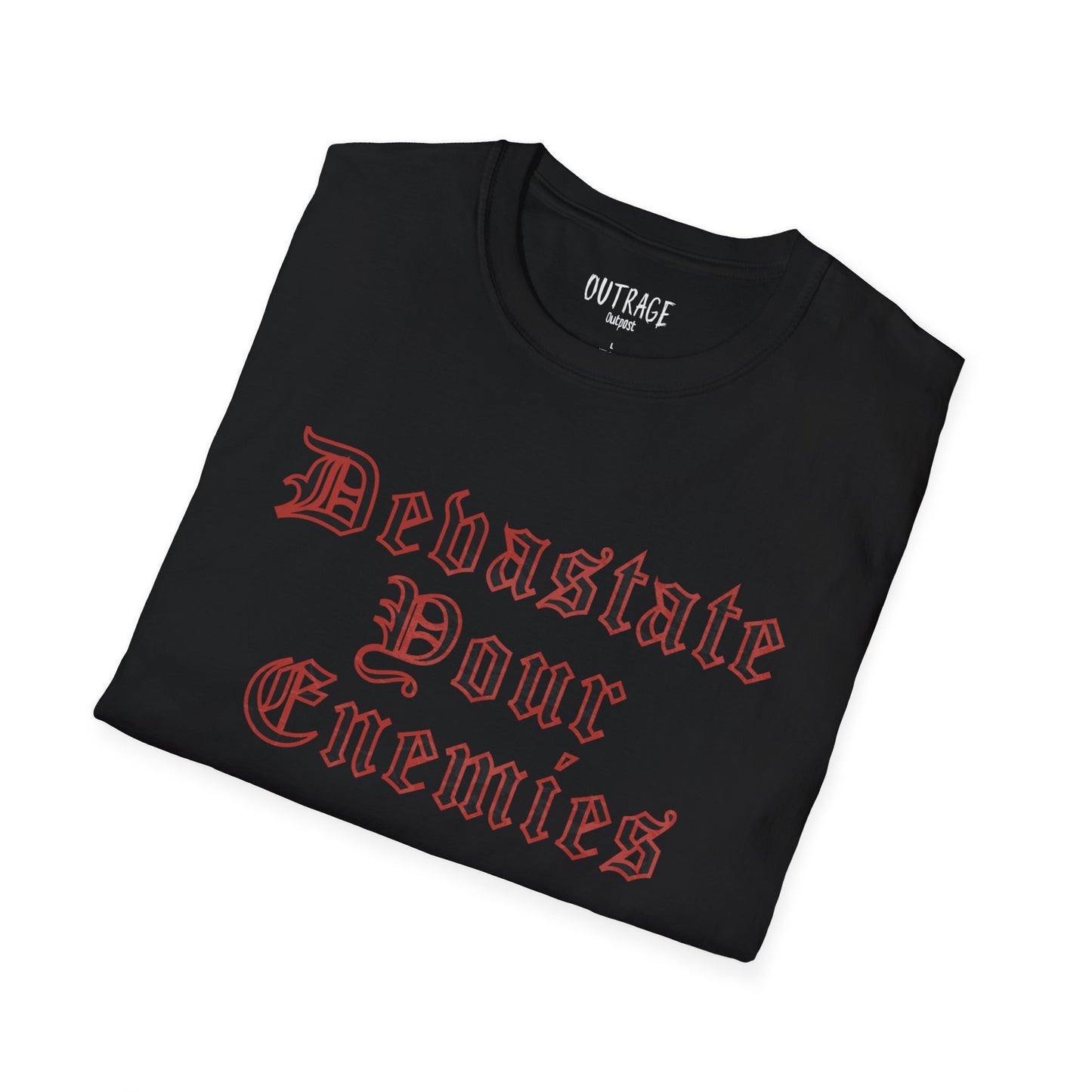 Devastate Your Enemies Unisex Softstyle T-Shirt