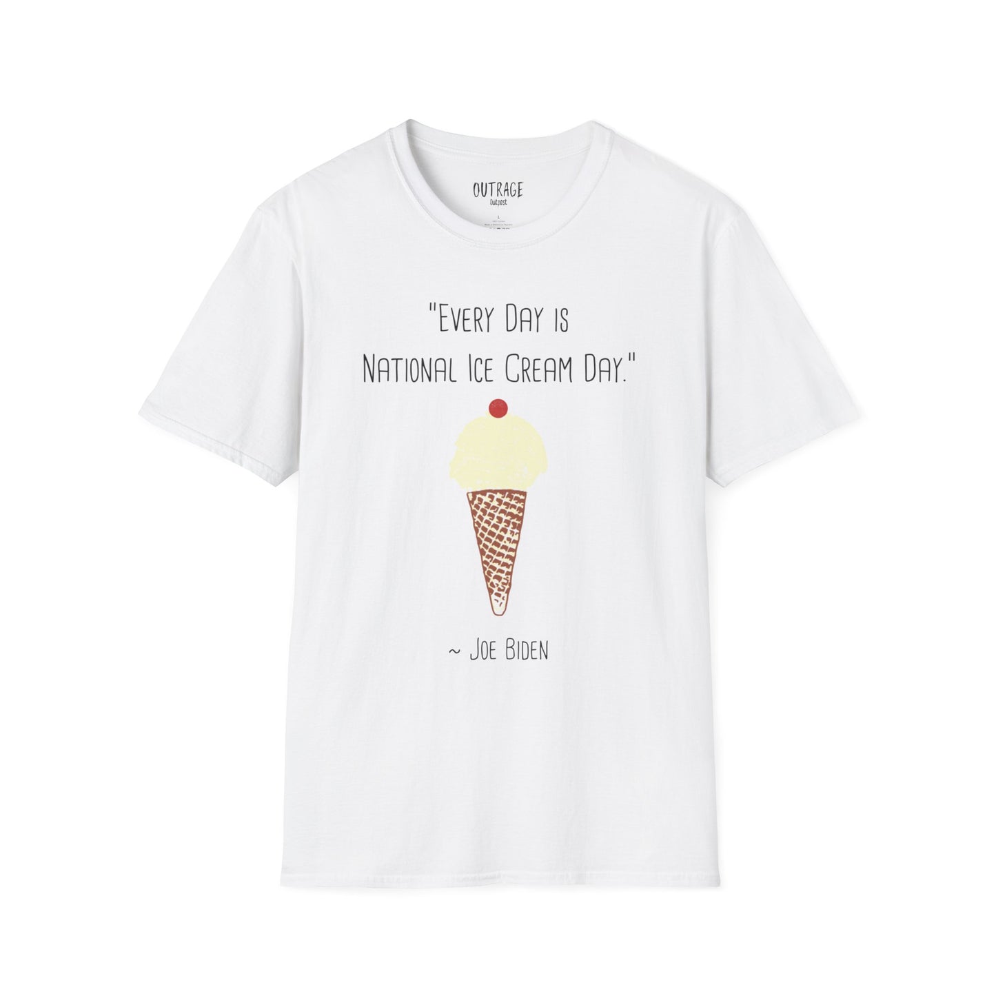 Nation Ice Cream Day Unisex Softstyle T-Shirt