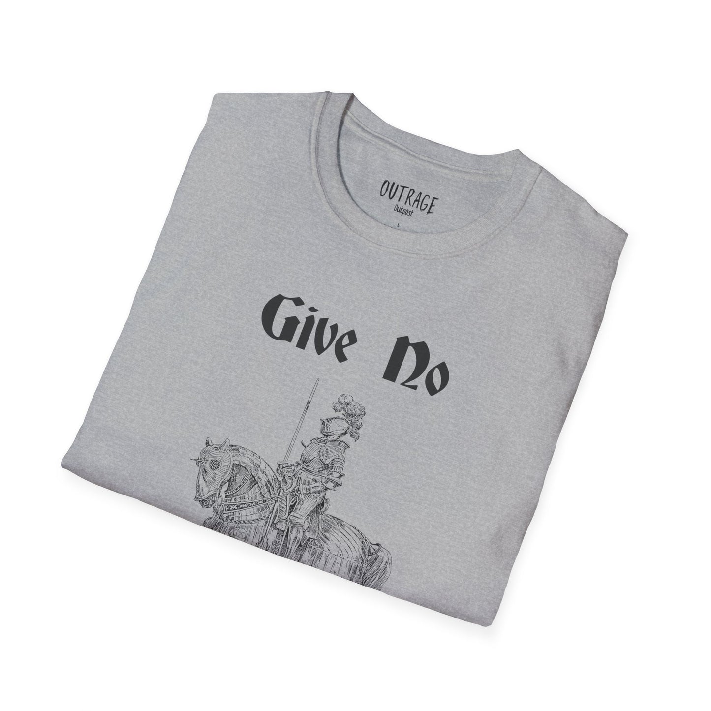 Give No Quarter, Unisex Softstyle T-Shirt