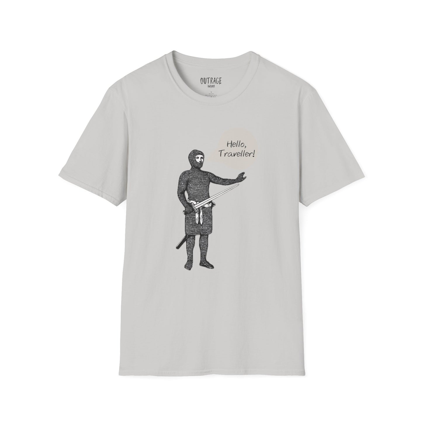 Hello Traveller Unisex Softstyle T-Shirt