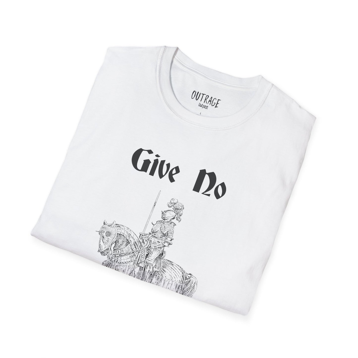 Give No Quarter, Unisex Softstyle T-Shirt