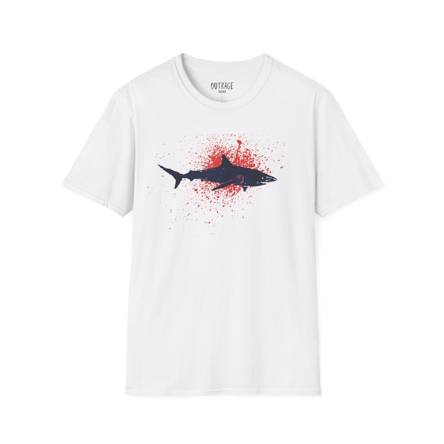 Blood in the Water Unisex Softstyle T-Shirt