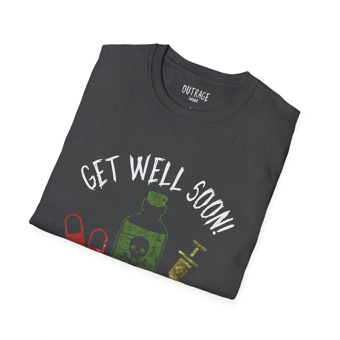 Get Well Soon Unisex Softstyle T-Shirt