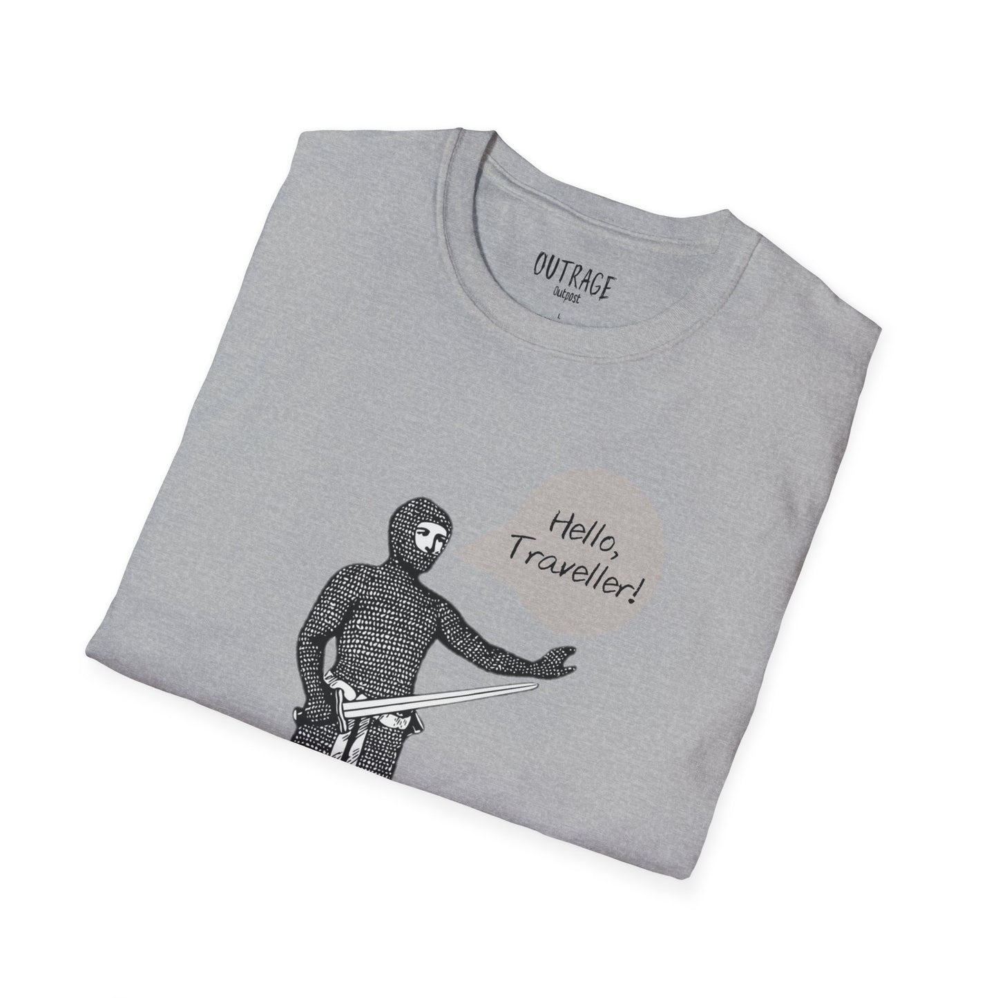 Hello Traveller Unisex Softstyle T-Shirt