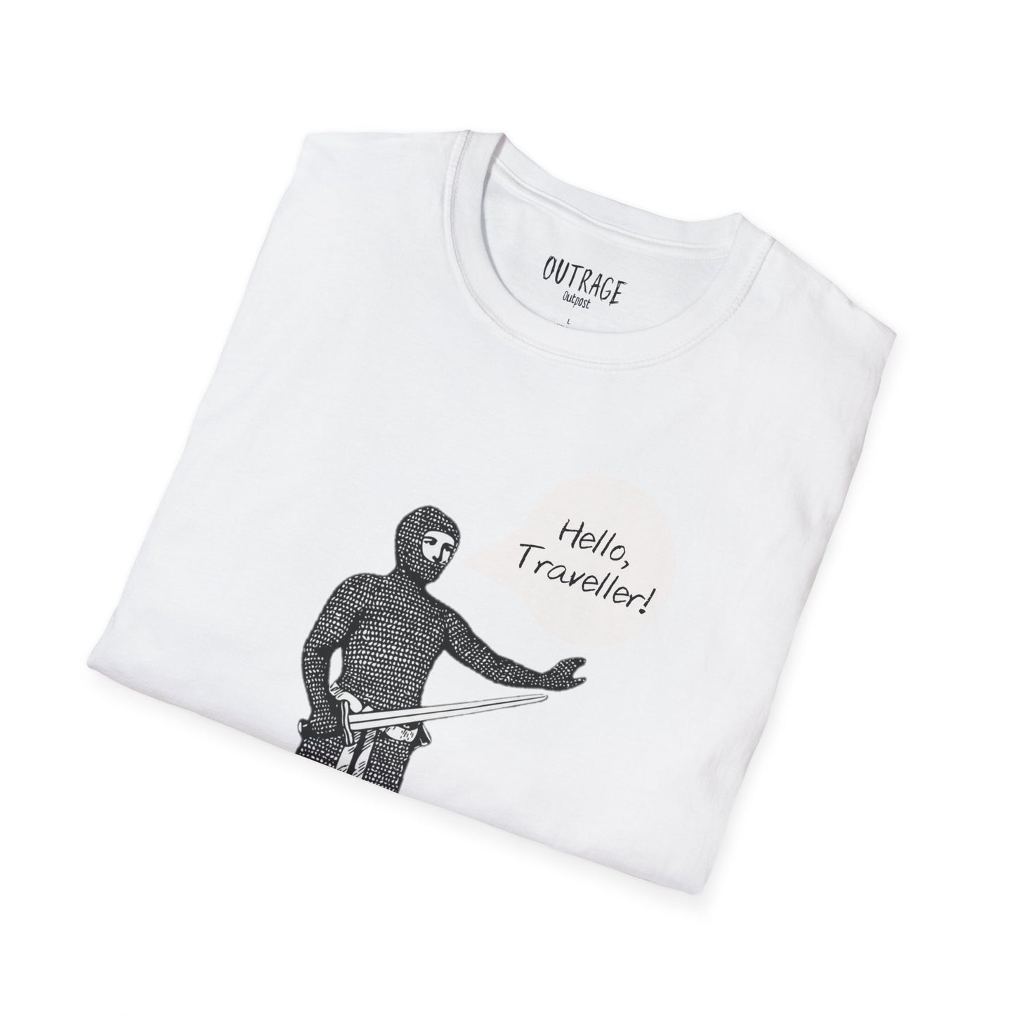 Hello Traveller Unisex Softstyle T-Shirt