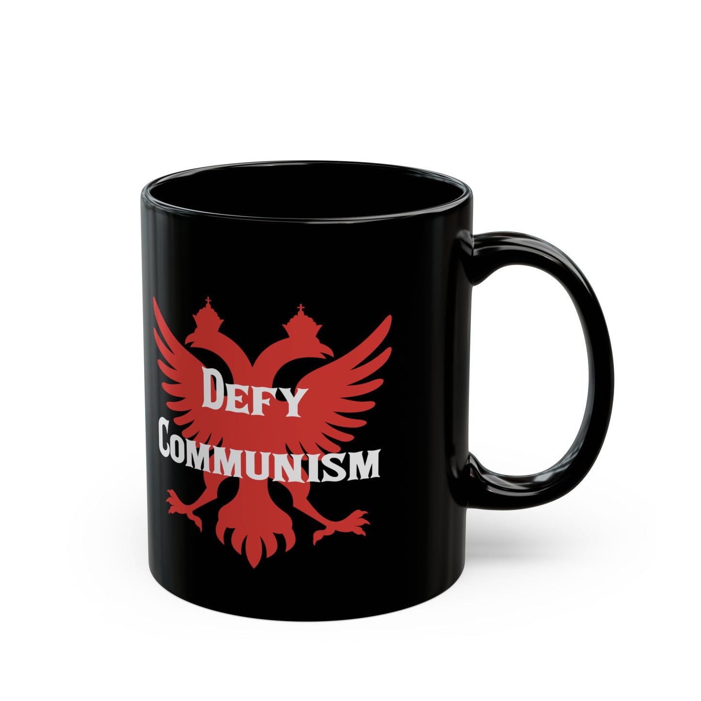 Defy Communism Black Mug (11oz, 15oz)