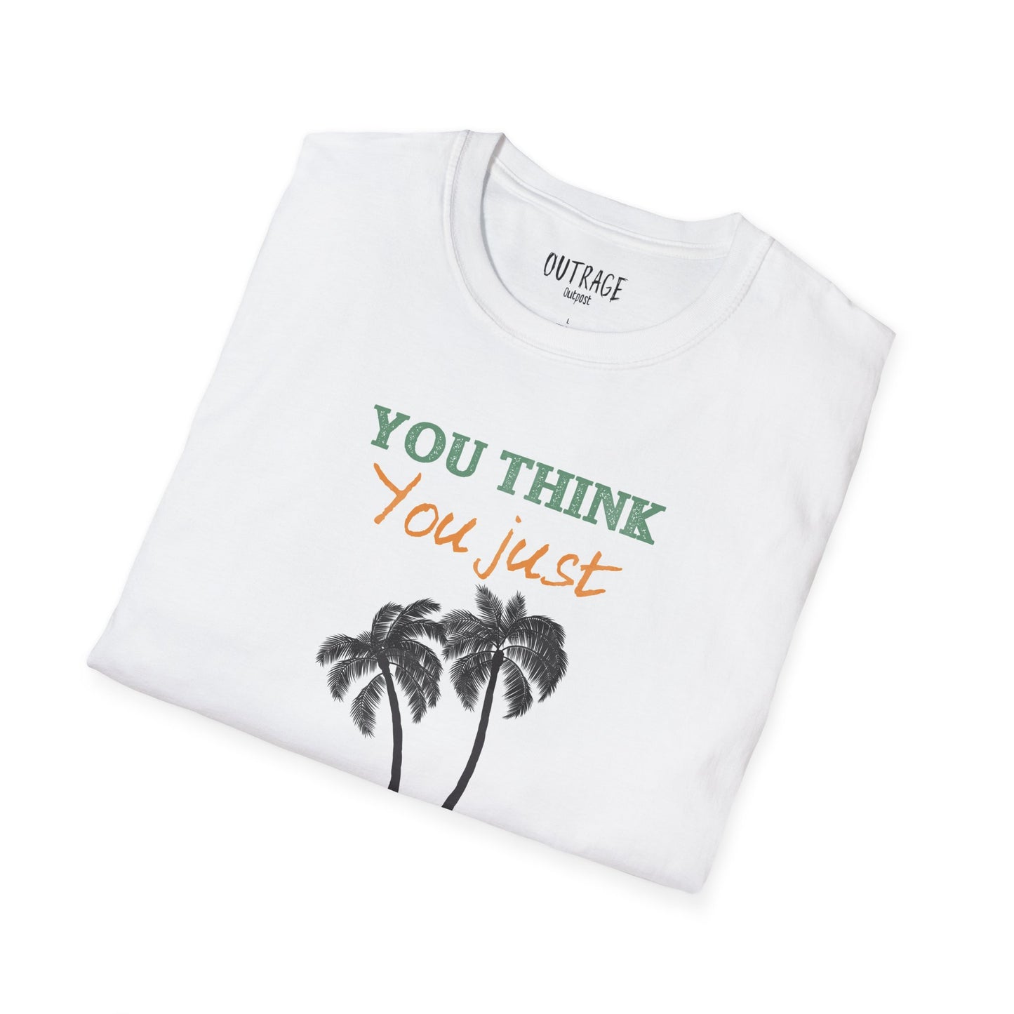 Coconut Tree Unisex Softstyle T-Shirt