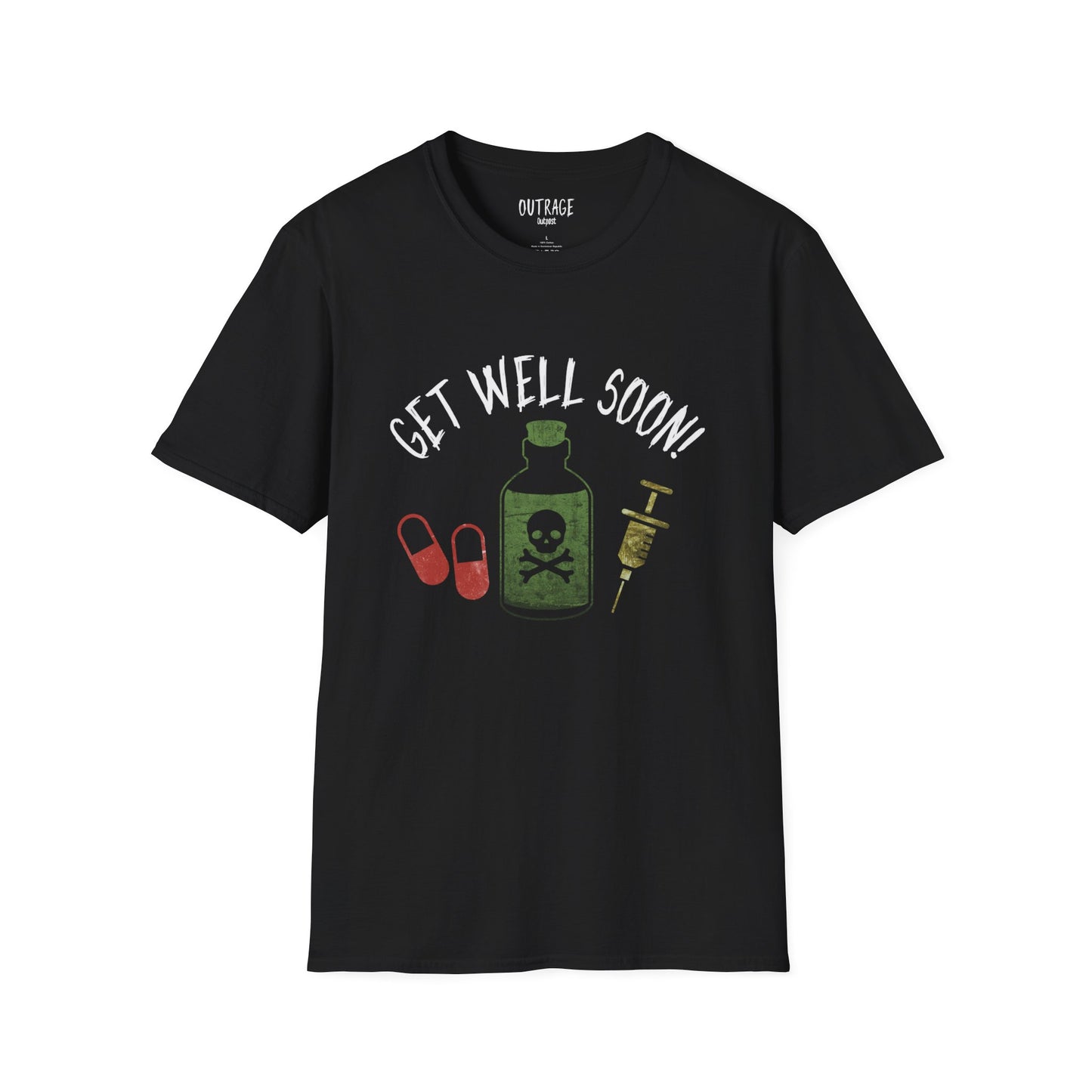 Get Well Soon Unisex Softstyle T-Shirt