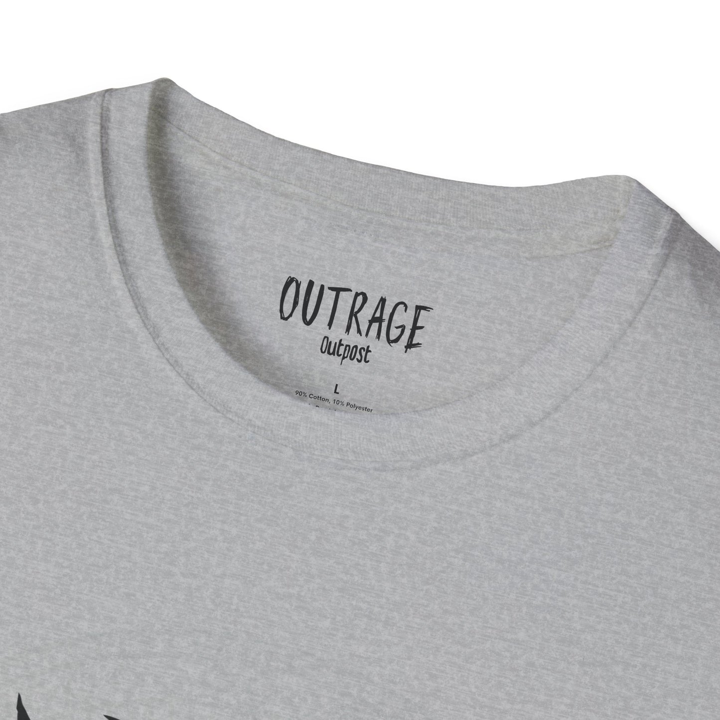 Outrage Outpost Dragon, Unisex Softstyle T-Shirt