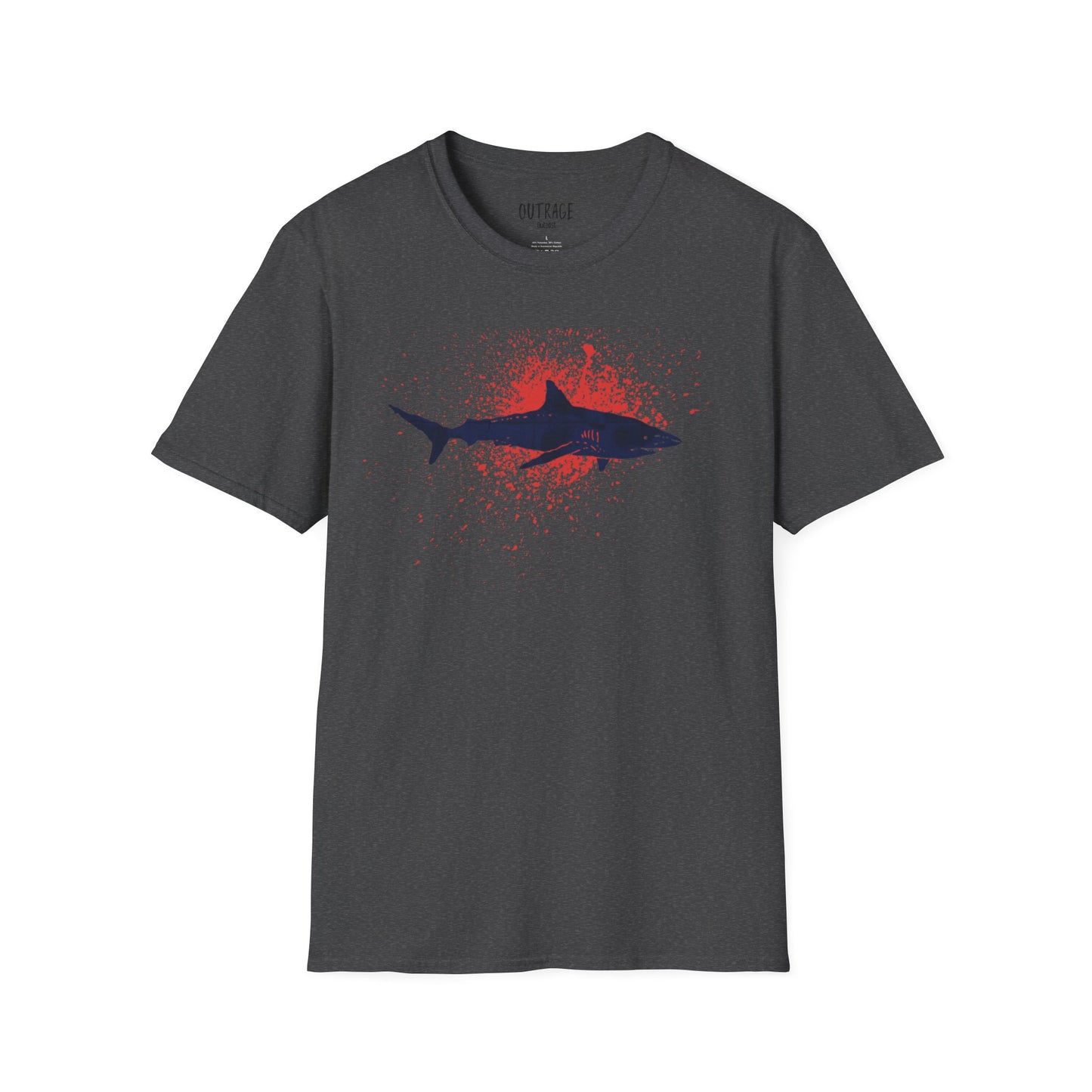 Blood in the Water Unisex Softstyle T-Shirt