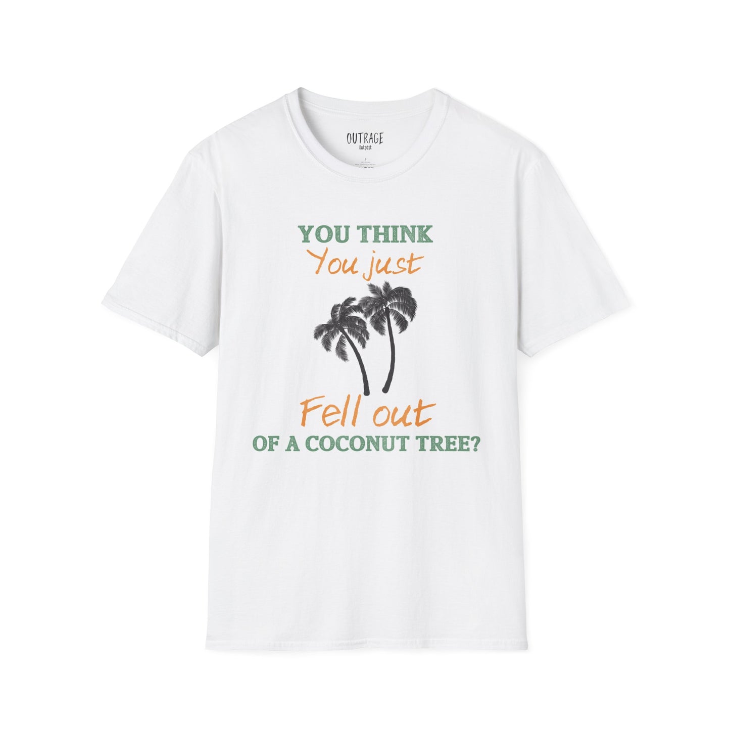 Coconut Tree Unisex Softstyle T-Shirt