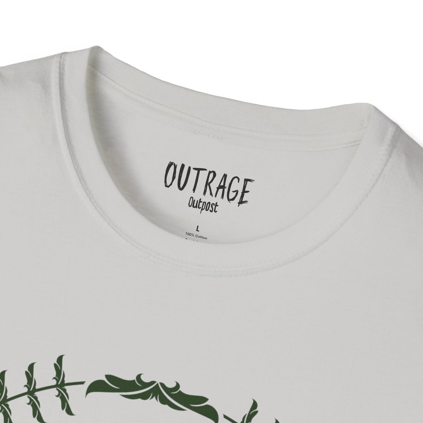 Outrage Outpost Dragon, Unisex Softstyle T-Shirt