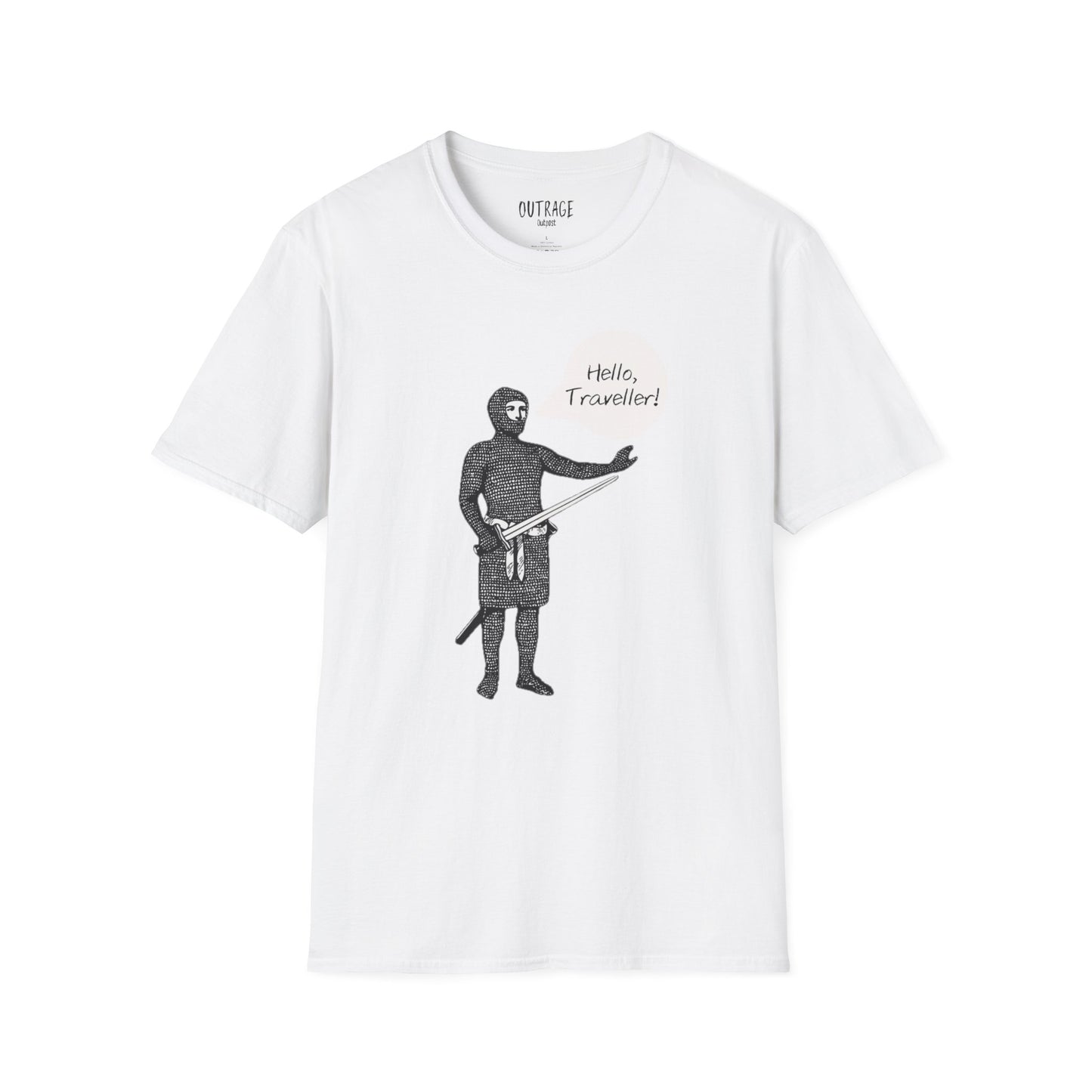 Hello Traveller Unisex Softstyle T-Shirt