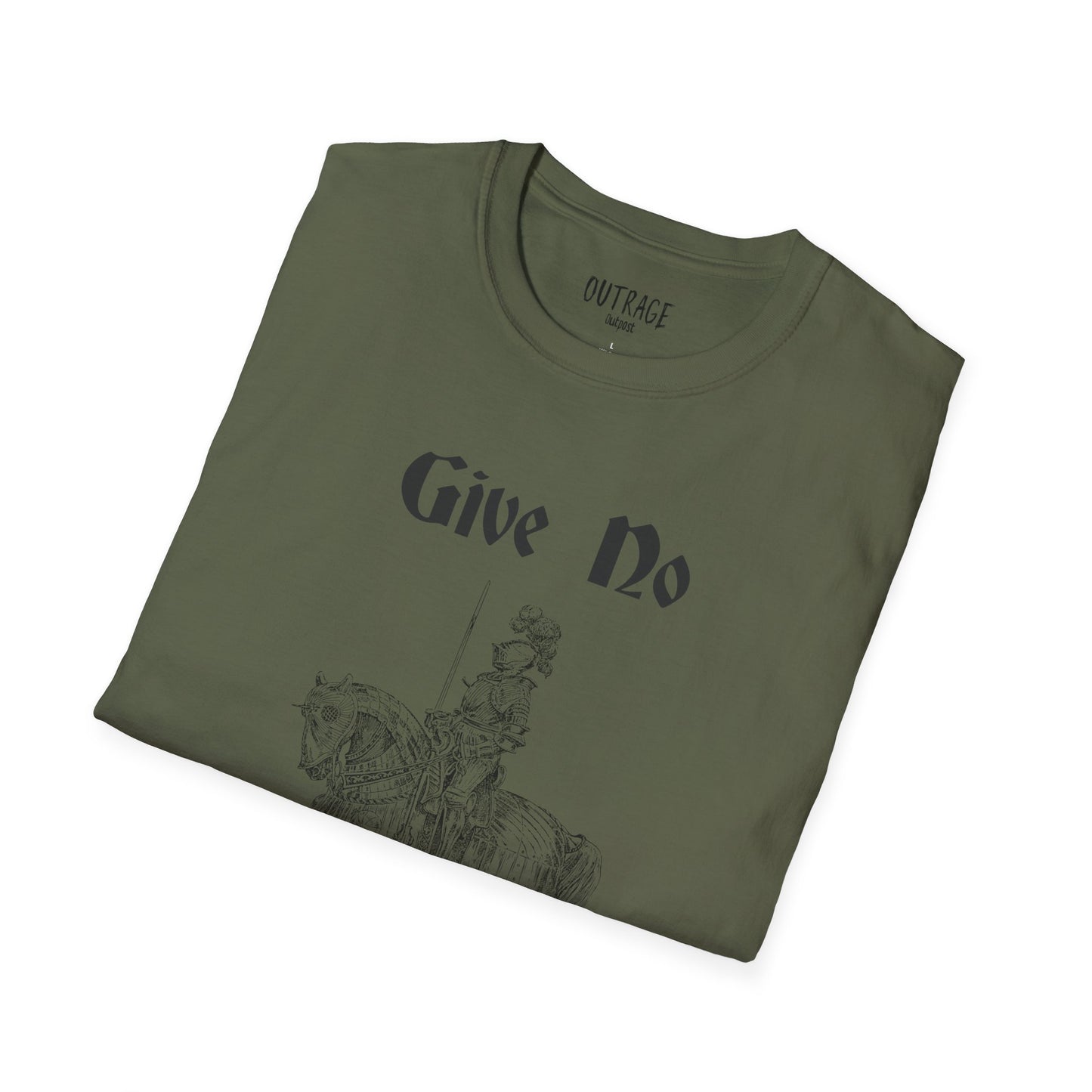 Give No Quarter, Unisex Softstyle T-Shirt