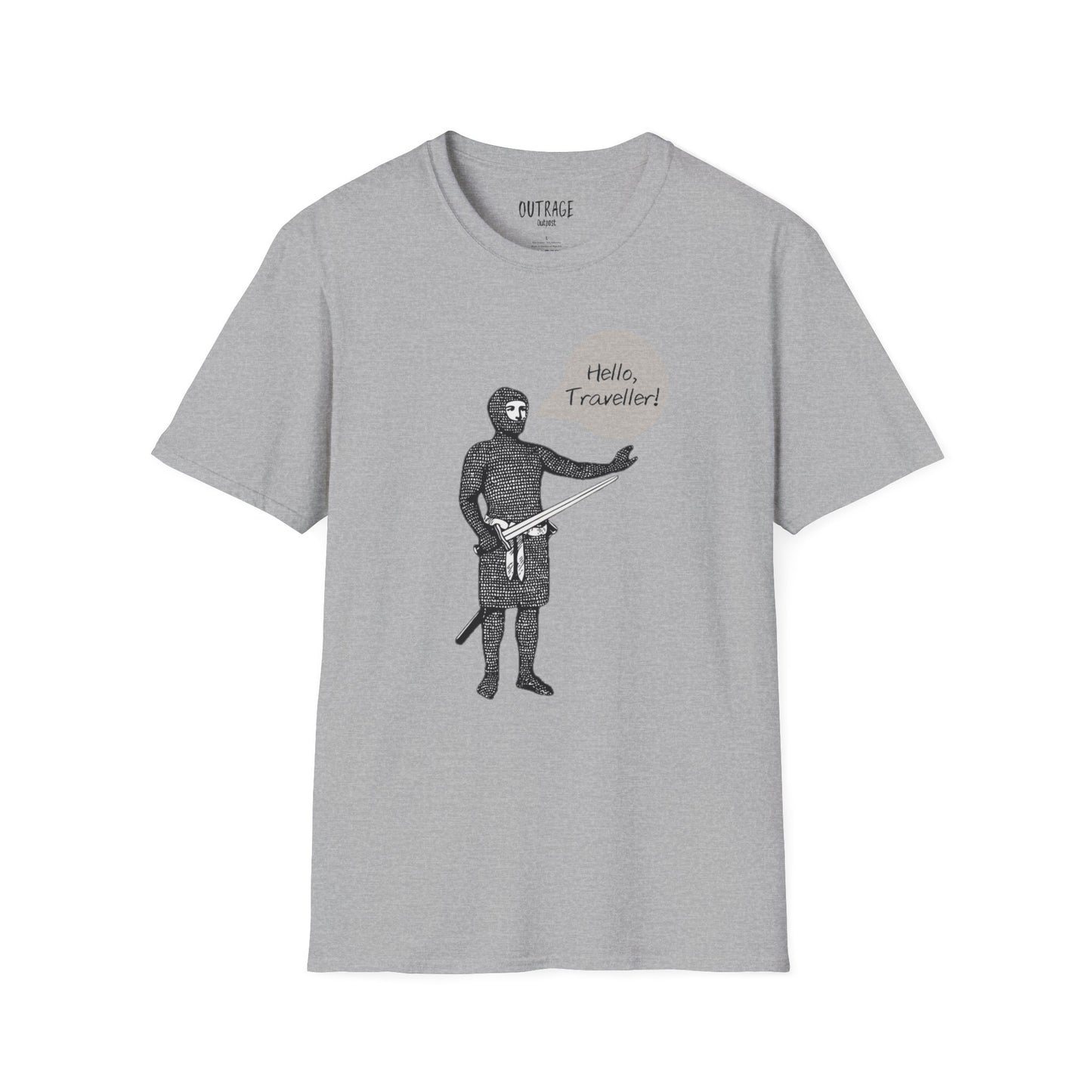 Hello Traveller Unisex Softstyle T-Shirt