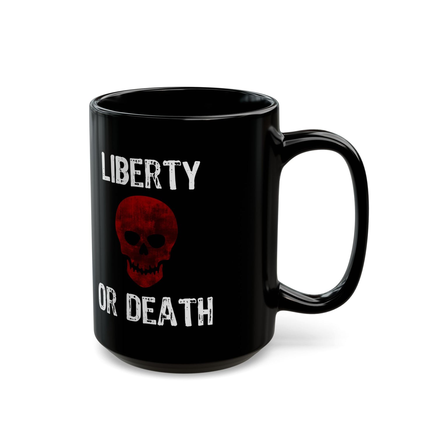 Liberty or Death Black Mug (11oz, 15oz)