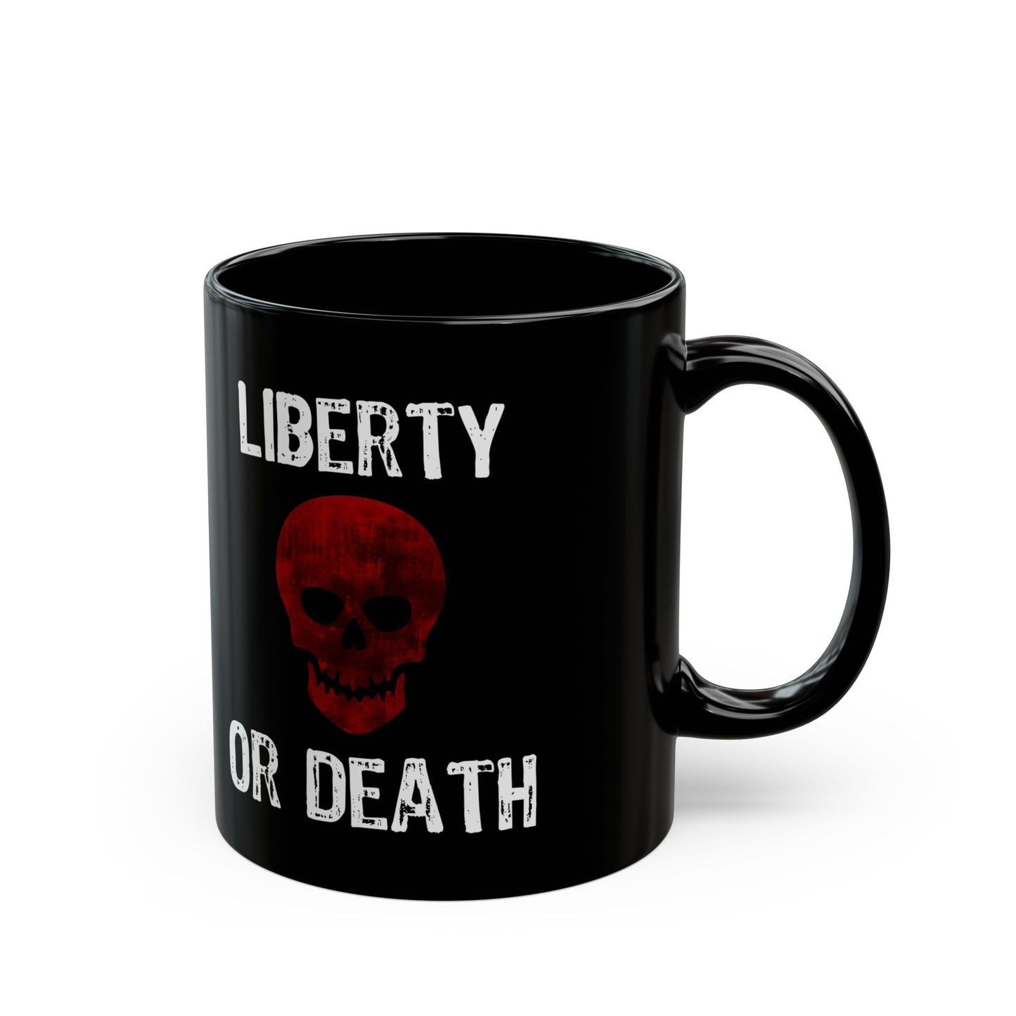 Liberty or Death Black Mug (11oz, 15oz)