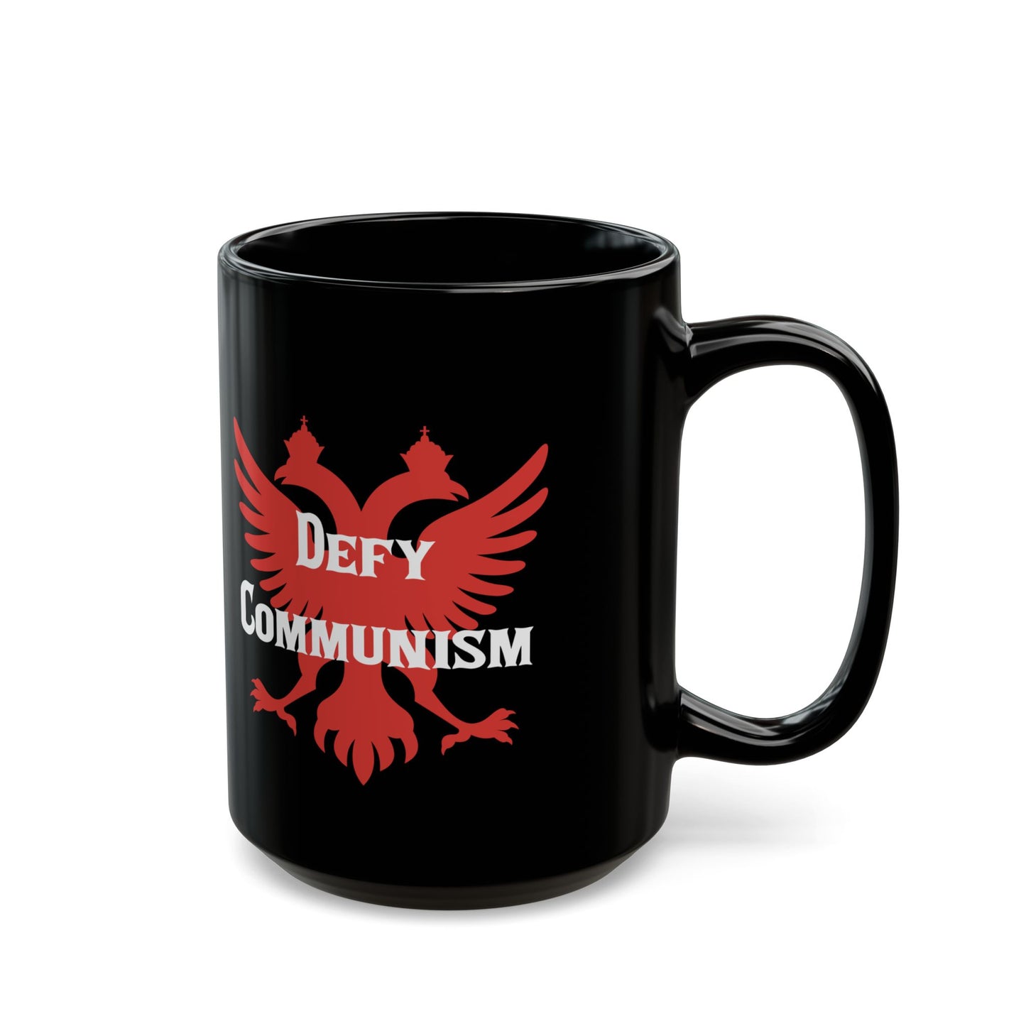 Defy Communism Black Mug (11oz, 15oz)