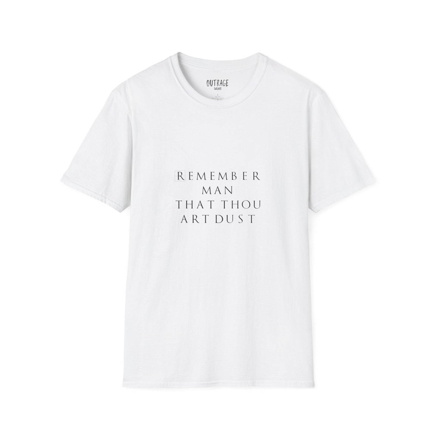 Thou Art Dust Unisex Softstyle T-Shirt