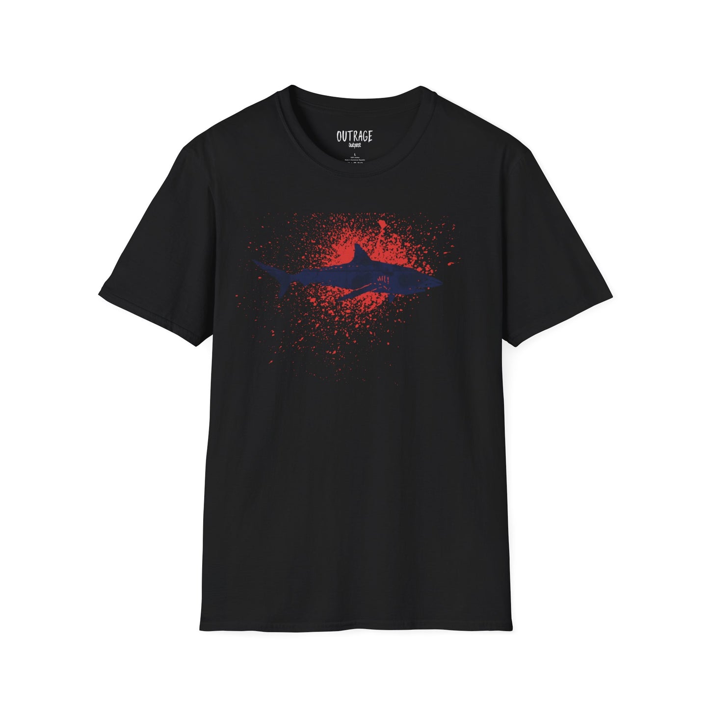 Blood in the Water Unisex Softstyle T-Shirt