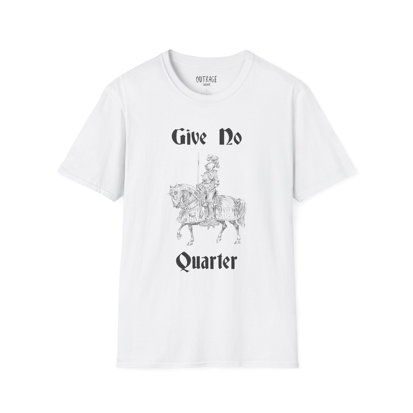 Give No Quarter, Unisex Softstyle T-Shirt