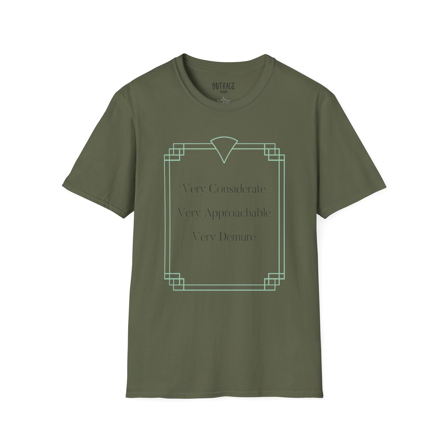 Very Considerable, Very Approachable, Very Demure Unisex Softstyle T-Shirt