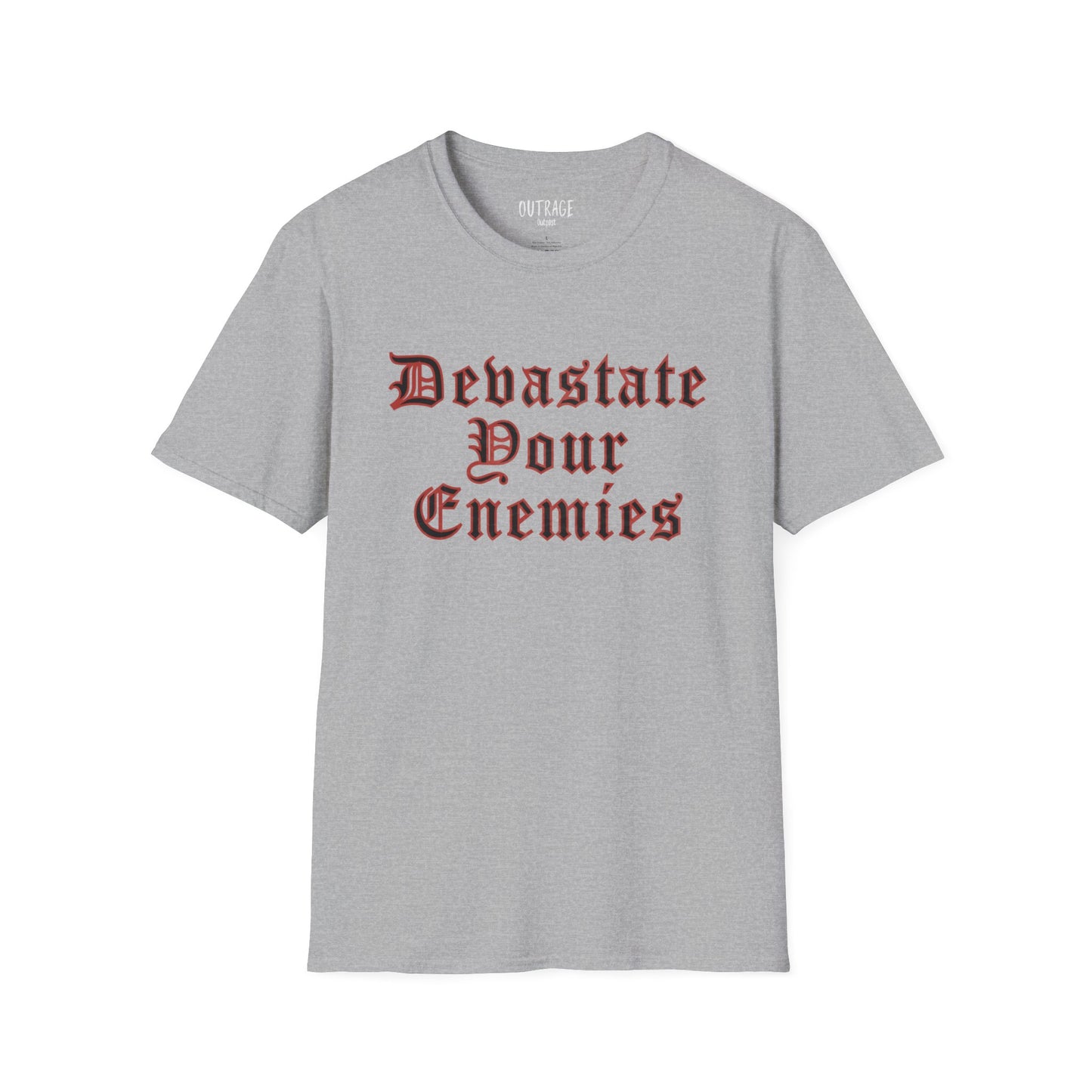 Devastate Your Enemies Unisex Softstyle T-Shirt