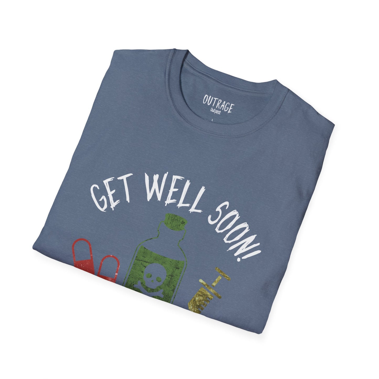 Get Well Soon Unisex Softstyle T-Shirt